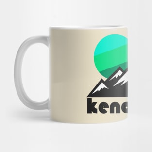 Retro Kenai Fjords ))(( Tourist Souvenir National Park Design Mug